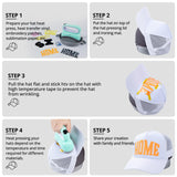 HTVRONT Sublimation Blank Trucker Hats 10PCS - Polyester Sublimation Hats Women and Men for HTV Vinly, Sublimation, Embroidery, 3D Embroidery - Funny Trucker Hats Breathable Mesh for Parties, Travel HTVRONT