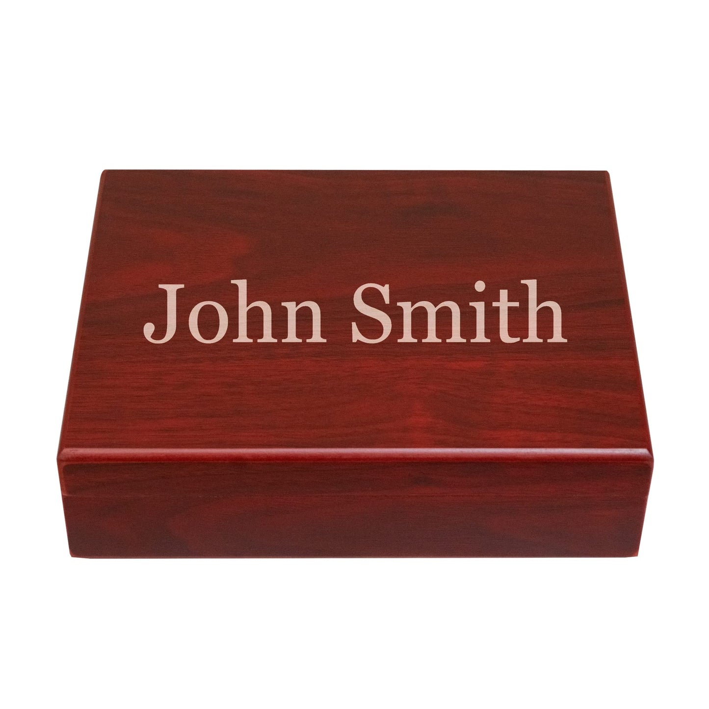 NEW WORLD ACCENTS Personalized Wooden Box, Engraved Box, Memory Box, Gift for Him, Christmas Gift box, Father's Day, Man Cave, Husband Groomsman gift - WoodArtSupply