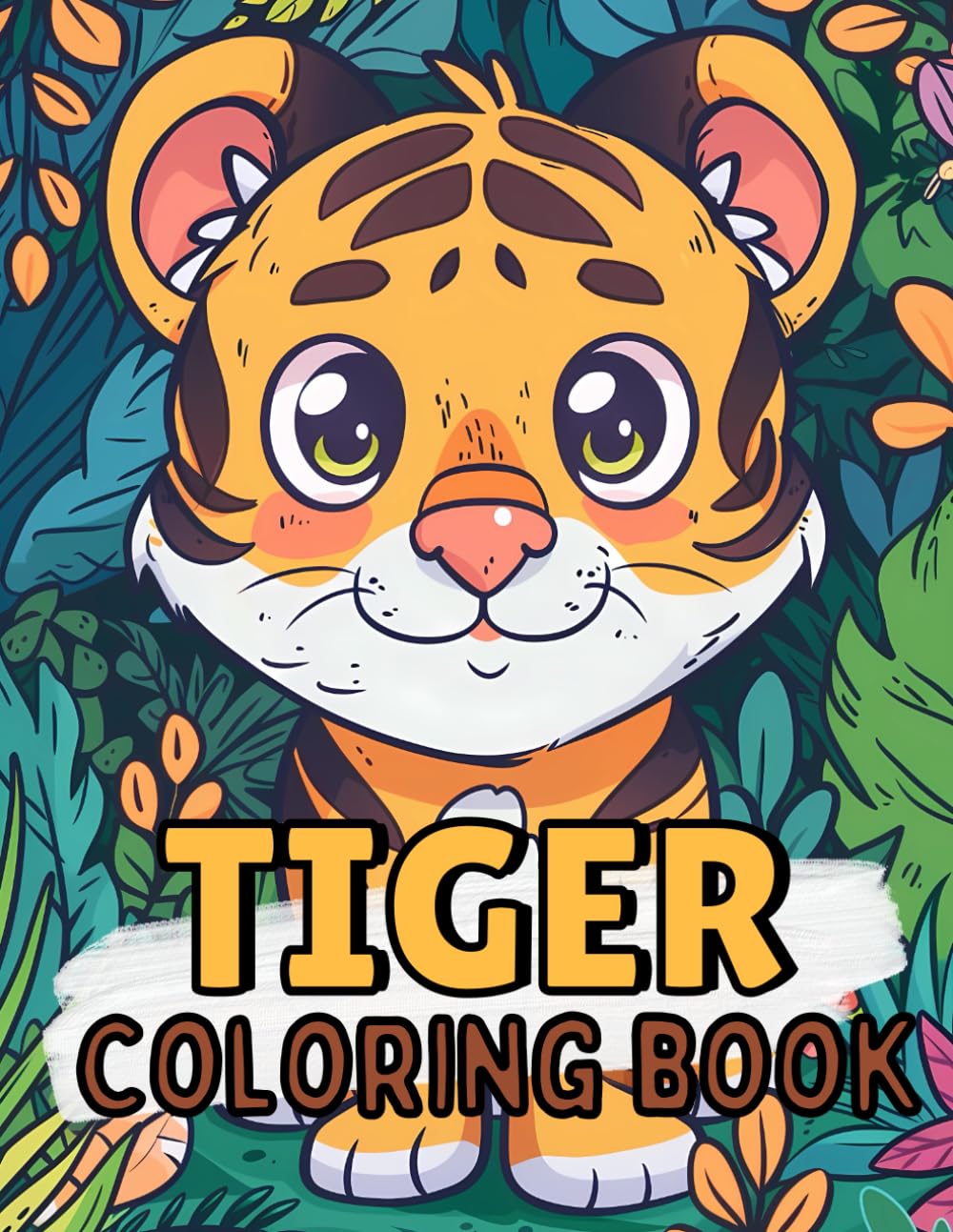Tiger Coloring Book Majosta
