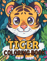 Tiger Coloring Book Majosta