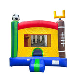 HeroKiddo Sports Commercial Grade Bounce House for Kids and Adults (with Blower), Basketball Hoop, Outdoor Indoor, Birthday Party, Rental Quality, Big Inflatable, All Seasons HERO KIDDO