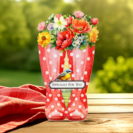 Katy Sue Wonderful Wellington Boots (Rubber Boots) Card Making Kit. 8 Shaped Cards, 2 Sheets of Die Cut Decoupage, 8 Envelopes, Adhesive Pads, & Instructions. for Card Making Supplies & Papercrafting Katy Sue