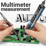 Soldering Iron Kit, Portable Soldering Iron 2in1 Usb soldering gun with LED Digital Adjustable Temperature 212-842℉ 75W 3S Fast Heating Auto-Sleep Mode for Electronics Repair DIY (SL109) ANENG