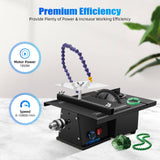 Gem Faceting Cutting Carving Polishing Machine,110V Professional Jade Polisher Machine Bench Grinder for Jewelry Jade Stone Wood Carving Gold XUFOPLY