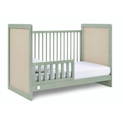 Delta Children babyGap Liam 4-in-1 Convertible Crib - Greenguard Gold Certified, Sage Green/Natural - WoodArtSupply