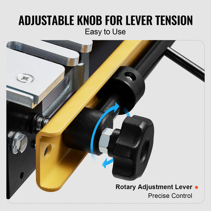 VEVOR Dovetail Jig, 12 in Width, Dove Tailing Router Jigs with Router Bit & 1/2” Template, Precise Alignment Dove Tail Jig, Mortise and Tenon Jig Woodworking Tools for Furniture & Wood Cabine - WoodArtSupply