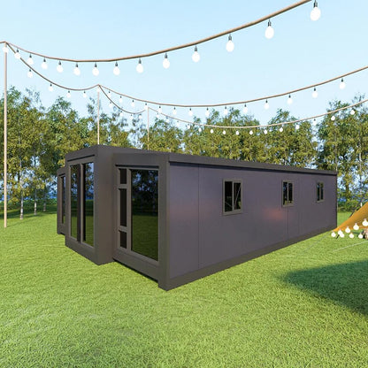 30Ft Shipping Villa Extendable Bedroom Prefab Container Expandable House for Sale Steel - WoodArtSupply