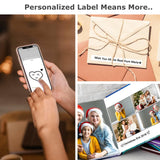 SUPVAN E10 Bluetooth Label Maker Machine with 3 Tapes, Continuous Waterproof Label, Versatile App with 35 Fonts and 1k+ Icons, Inkless Labeler for Home, Kitchen, School, Office Organization, Green SUPVAN