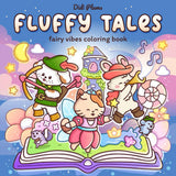 Fluffy Tales: Fairy Vibes Coloring Book for Adults and Teens Featuring Cute and Fuzzy Animals in Magical Scenes for Relaxation (Fluffy Times Coloring) WoodArtSupply