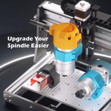 Genmitsu 3020-PRO MAX V2 CNC Router Machine, Upgraded 3 Axis Engraver for Metal, Wood, Acrylic, PCB MDF, New Structure & Offline Controller & 6pcs Limit Switches, Working Area 11.8 x 8.1 x 3.1 inch Genmitsu