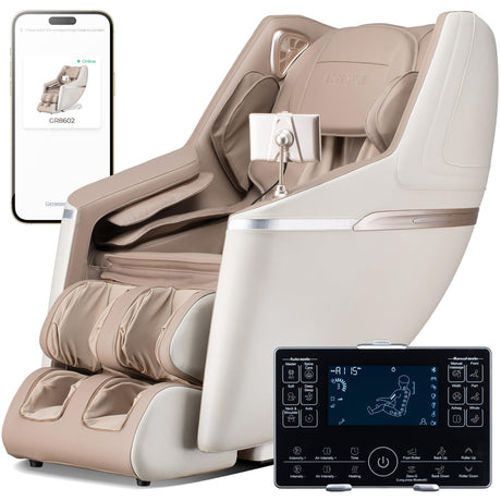 BOSSCARE 2025 3D Full Body Massage Chair: Zero Gravity Shiatsu Massager Chairs for Office - SL Track Back Heating Massaging Recliner for Home Family BOSSCARE