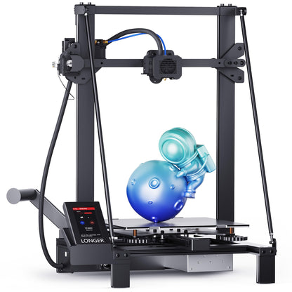 Longer LK5 Pro 3D Printer, FDM 3D Printer with Large Build Size 11.8x11.8x15.7in, 95% Pre-Assembled, Fully Open Source, Resume Printing, Silent Mainboard. Ideal for DIY Home and School Printi - WoodArtSupply