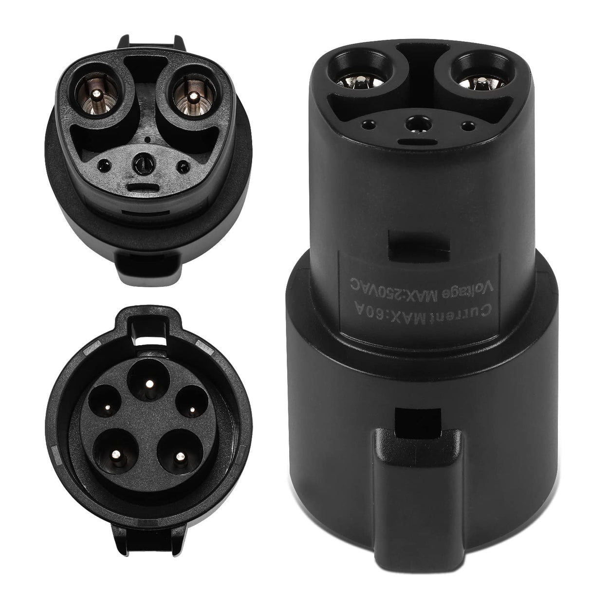 DNA MOTORING TCR-001 J1772 to Tesla Charging Adapter Maximize EV Charging Options Compatible with Tesla Model 3, Y, S, X for Level 1 Level 2 Charging Stations SAE J1772 Charger DNA MOTORING