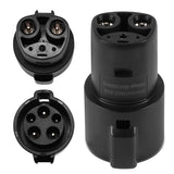 DNA MOTORING TCR-001 J1772 to Tesla Charging Adapter Maximize EV Charging Options Compatible with Tesla Model 3, Y, S, X for Level 1 Level 2 Charging Stations SAE J1772 Charger DNA MOTORING