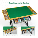 ALL4JIG 1500 Pieces Jigsaw Puzzle Board with Legs, 35.4"x26.4" Adjustable Puzzle Board for Adults, 3-Tilting Angles, Multi-Functional with 4+2 Drawers & Protective Cover ALL4JIG
