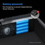 ONNAIS Iron SE Gun Safe - Biometric Gun Safe for Pistols, Quick-Access Pistol Safe Firearm Safety Device with Fingerprint Lock or Key Pad, Handgun Safe, Gun Lock Box for Home Bedside Nightstand Car ONNAIS