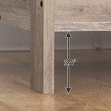 HOOBRO Storage Chest, Retro Toy Box Organizer with Safety Hinge, Sturdy Entryway Storage Bench, Wooden Look Accent Furniture, Easy Assembly, Greige BG100CW01 HOOBRO