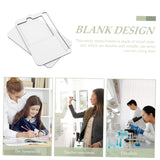 ORFOFE Sublimation Note Pad Sublimation Blanks Memo Pads Sticker Holder Sticky Memo Note Tray Sticky Memo Note Holder Note Pads Memo Sticker Holder Memorandum Decorate Wooden ORFOFE