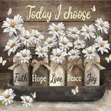 EIBEILI Diamond Art Kits for Adults,Inspirational 5D Diamond Painting for Beginners Round Full Diamond Art Kits,DIY Diamond Pictures Gemstone Art and Crafts Home Decor 14x14inch EIBEILI