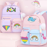 MEIEST 5D Diamond Art Painting Stickers Kits for Kids and Adult Beginners,Fun DIY Unicorn and Ice-Cream Mosaic Stickers by Numbers Kits,Creative Arts and Crafts Set and Handmade Gift MEIEST