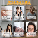 OUTEXER Far Infrared Sauna Home Sauna Spa Room Low-EMF Canadian Hemlock Wood 800W Indoor Saunas with Control Panel and Tempered Glass Door, Room:35.2 * 27.6 * 61.6Inch OUTEXER