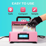 Tumbler Heat Press Machine Craft Hero (Pink) for 11oz, 15oz,16oz, 20oz, 30oz Sublimation Blanks Tumblers, Glass/Ceramic Mug, Coffee Cup with Sublimation Paper/Heat Tape CRAFT HERO