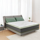 Novilla King Size Mattress, 10 Inch Hybrid Mattress in a Box with Individually Wrapped Pocket Coils & Memory Foam, Supportive & Pressure Relief, Breathable Mattresses King,Medium Firm, vigour Novilla