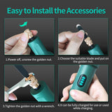 Wood Carving Tools Electric - Precision Engraving Knife Set Perfect for Beginners, and Sculptors, Premium Woodworking Carving Tools Versatile Electric Sculpting Kit for Hobbyists and Artists JIAN