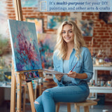 Sunwes Stretcher Wooden Bars for Canvas, Poster and Artwork Framing, 1.25-inch Bars Frame Kit for Gallery Wrap Oil Painting, Easy to Assemble, Ideal for DIY Framing Wall Art, Print Projects 16x20in Sunwes