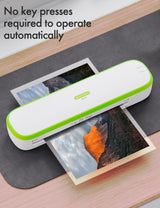 SINOPUREN Laminator Machine, 9inch Silent Thermal Laminator with Complete Set for Home Office School SINOPUREN