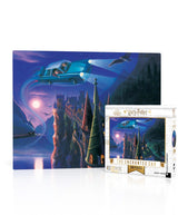 New York Puzzle Company - Harry Potter The Enchanted Car Mini - 100 Piece Jigsaw Puzzle for Family Game Nights by Mary GrandPré New York Puzzle Company