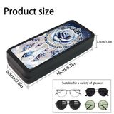 5D Diamond Painting Eye Glass Case Glasses Storage Box, DIY Dreamcatcher Net Diamond Art Painting Sunglass Case for Adults, Handmade Diamond Art Glasses storage Art Craft Gift Travel Sunglass LazyFold