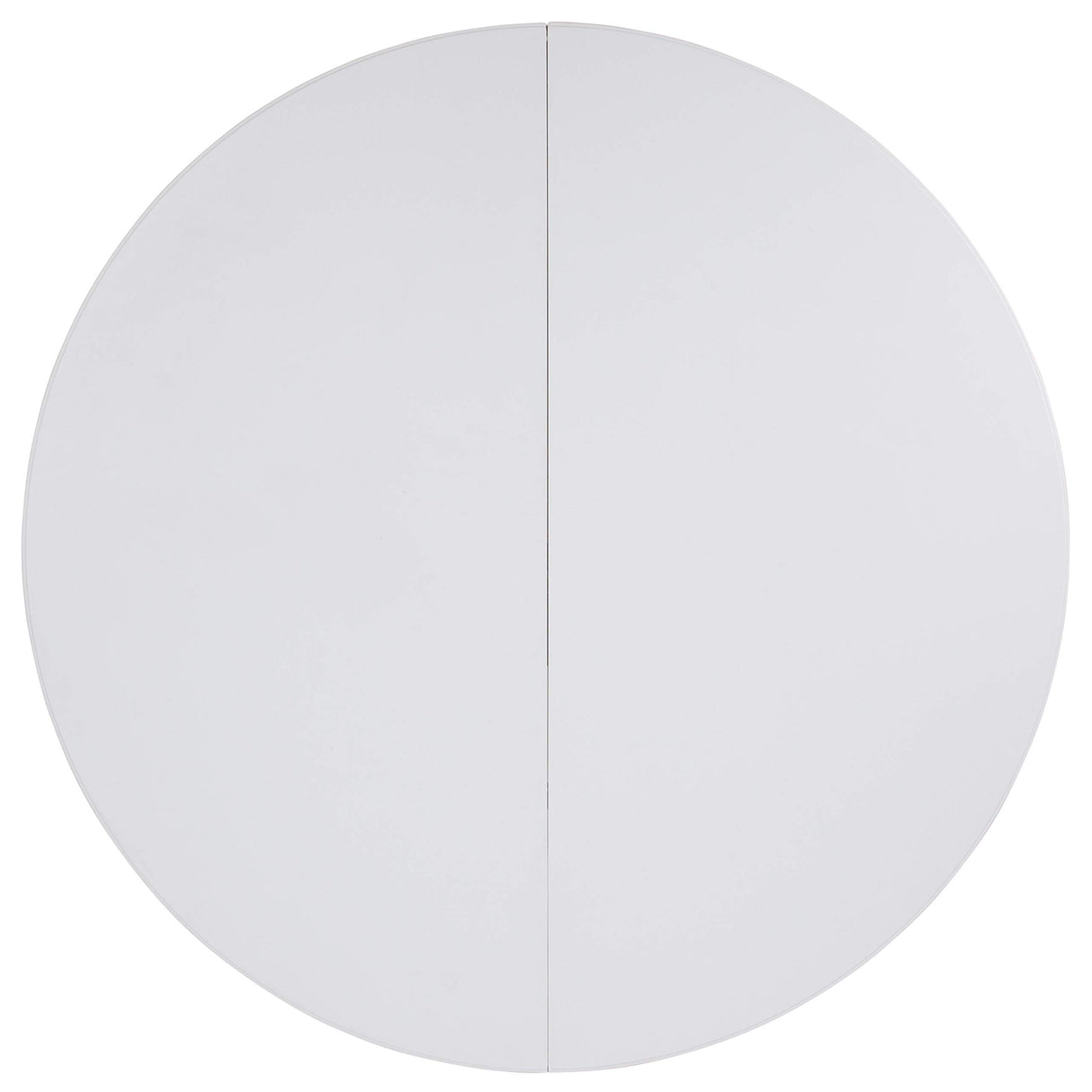 Flash Furniture Stonewall 6' Round Plastic Folding Event Table with Carrying Handle, Bi-Fold Portable Banquet Table for Indoor/Outdoor Events, White Flash Furniture