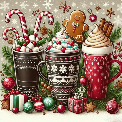 Christmas Diamond Paintings Kits for Adults, Snowflake Diamond Art Kits Full Drill Diamond Dots Paint with Diamonds Gem Arts and Crafts for Beginner Home Wall Decor