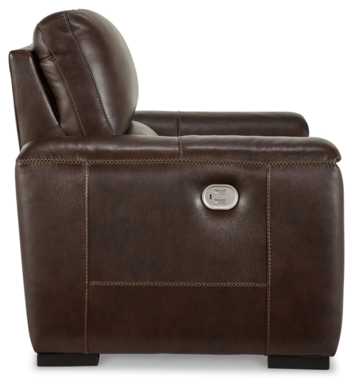 Signature Design by Ashley Alessandro Modern Power Recliner with Adjustable Headrest, Dark Brown Signature Design by Ashley