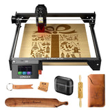 LGT LONGER RAY5 5W Laser Engraver, 40W Laser Engraving and Cutting Machine for Wood,Metal, Acrylic, Leather and Glass, 3.5-inch Color Touch Screen, Offline Engraving/Cutting Longer