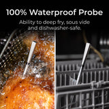 MEATER Pro: Smart Bluetooth Wireless Meat Thermometer Digital | 1000°F Heat Resistance | Long Range | Certified Accuracy | BBQ, Oven, Grill, Smoker, Air Fryer, Deep Fryer | 50+ Recipes in App MEATER