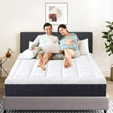 pengucool 12 Inch California King Mattress in a Box, Breathable Gel Memory Foam with Plush Pillowtop for Pressure Relief, CertiPUR-US Certified, Fiberglass-Free pengucool