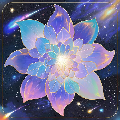 LYCNIGOO Diamond Art Kits for Adults, Mandala Flower 5D Diamond Painting Dots Art Kits for Adults Beginner, DIY Full Round Gem Crystal Art Paint by Diamond for Home Wall Decor, Ideal Gift, 12 X12 in LYCNIGOO