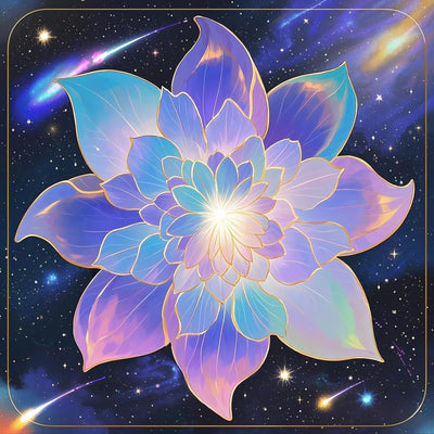LYCNIGOO Diamond Art Kits for Adults, Mandala Flower 5D Diamond Painting Dots Art Kits for Adults Beginner, DIY Full Round Gem Crystal Art Paint by Diamond for Home Wall Decor, Ideal Gift, 12 X12 in