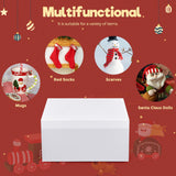 MESHA 8x8x4 Gift Box 10 Pack White Gift Boxes with Lids, DIY Bridesmaid Proposal Box, Recyclable,Foldable Box for Wedding, Birthday Party MESHA