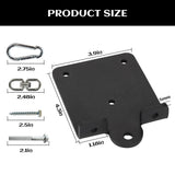 Punching Bag Hanger Heavy Duty Beam Mount for Heavy Bag 360° Rotation Ceiling Mount Bracket Wood Beam Hook with Spring Ideal for Boxing Muay Thai Aerial Yoga and Home Gym Training Yoiilifee