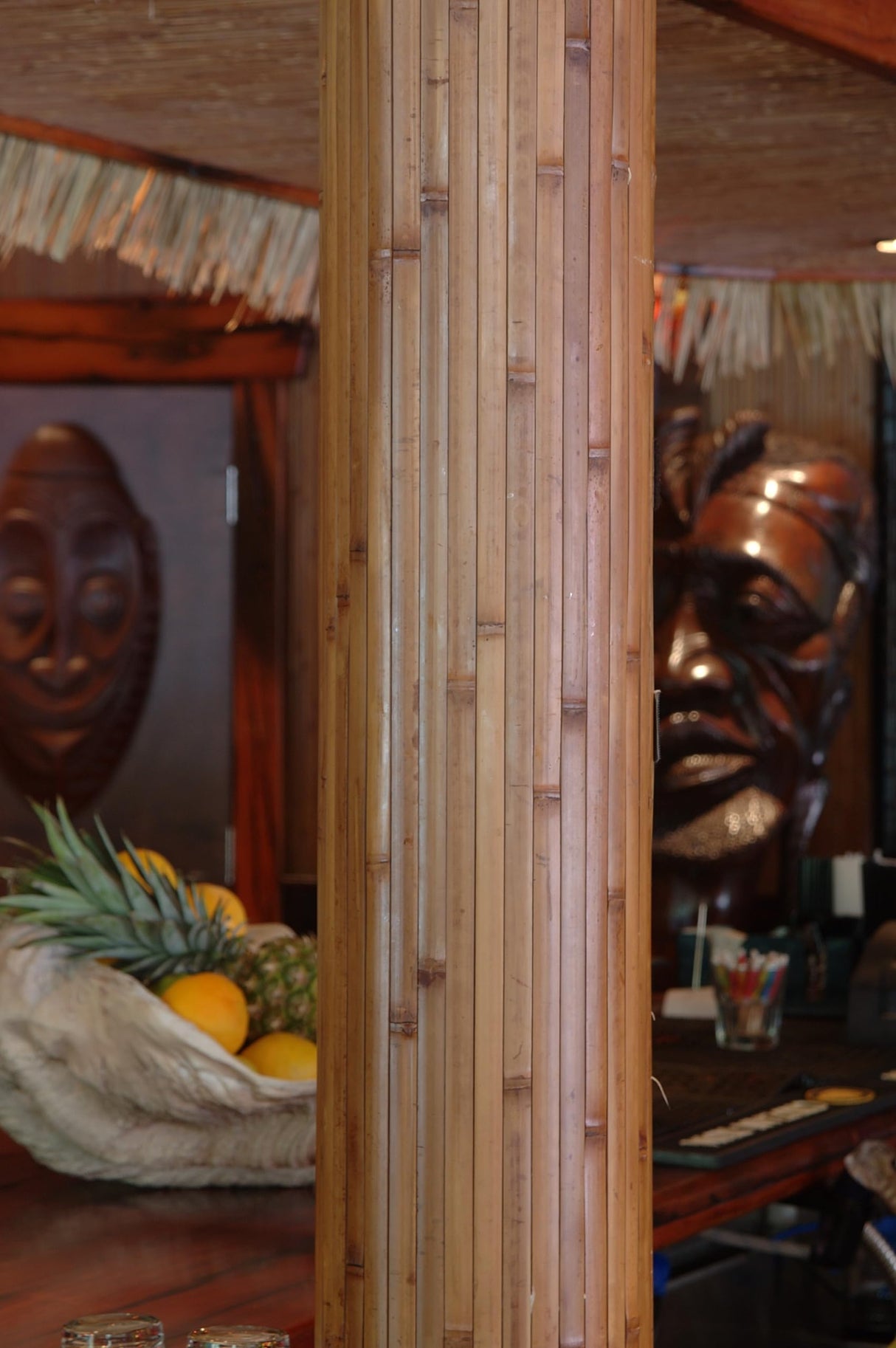 amaZulu Inc. Natural Bamboo Paneling - Flexible Wall Cladding Panels for Living Room Decor, Ceiling Tiles, and Outdoor Kitchens - Renewable Resource, Home Decor, 32 sq ft Coverage, Caramel amaZulu Inc.