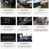 VAULTEK Essential Series Quick Access Handgun Safe with Auto Open Lid and Rechargeable Lithium-ion Battery (VE20) (Compact Safe) VAULTEK