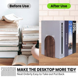 Book Ends,Bookends Wood Book Ends Universal Economy Bookend (1, Medium) shikaman