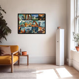 Cat Puzzles for Adults 1000 Pieces and up, National Parks Puzzle Series Kitty Travels Yellowstone Glacier, PICKFORU Funny Cat Jigsaw Puzzles as Home Decor PICKFORU