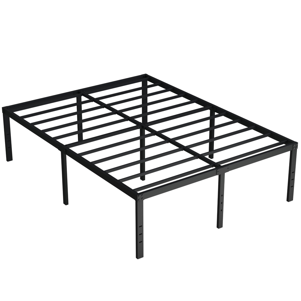 Maenizi Full Size Bed Frame No Box Spring Needed, 20 Inch Heavy Duty Metal Platform Bed Frame Full Support Up to 3000 lbs, Easy Assembly, Noise Free, Black Maenizi