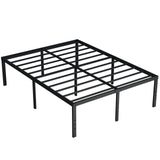 Maenizi Full Size Bed Frame No Box Spring Needed, 20 Inch Heavy Duty Metal Platform Bed Frame Full Support Up to 3000 lbs, Easy Assembly, Noise Free, Black Maenizi