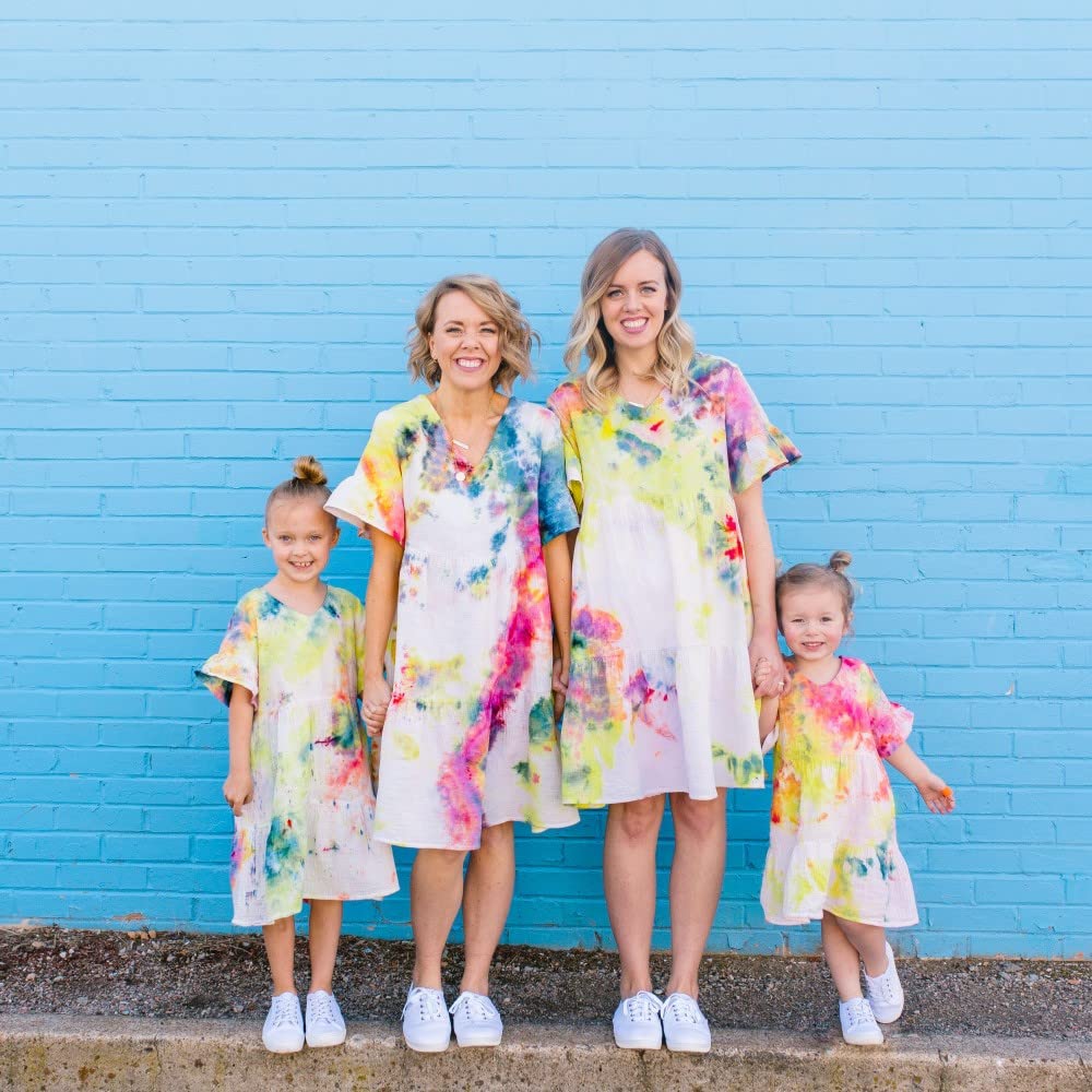 Tulip One-Step Tie-Dye Kit Ultimate Summer Bundle, Giant Classroom Pack, Tie Dye for Large Groups and Parties, Durable Results - Includes 30 Bottles, Comes with Easy Techniques for Beginners Tulip