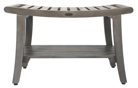 30 Inch, Teak Shower Bench, Teak Shower Stool, Shower Benches for Inside Shower, Teak Bench Shower, Teak Shower Seat, Wooden Shower Bench EcoDecors